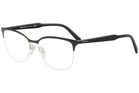 prada half frame glasses|glasses frames prada for men.